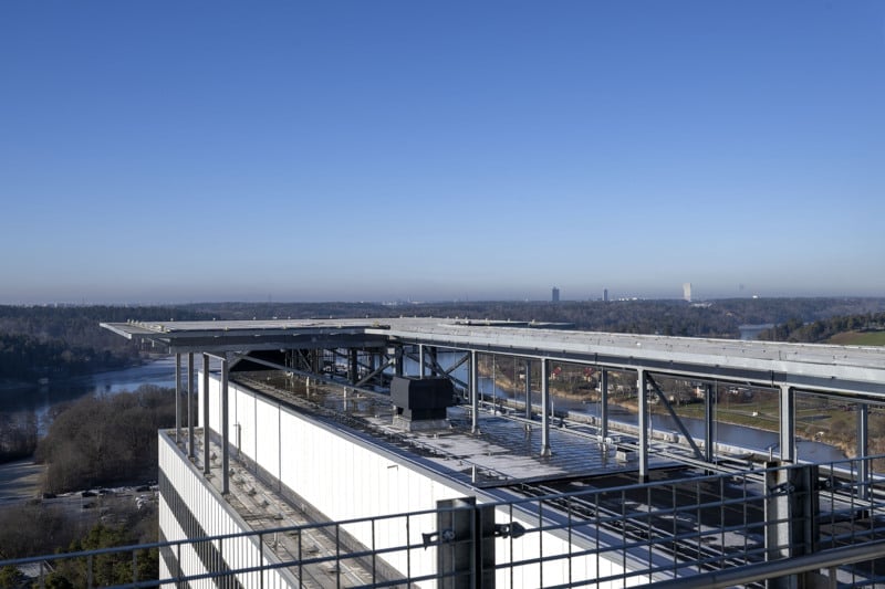 Nya vårdbyggnad 61 innan inflytt.