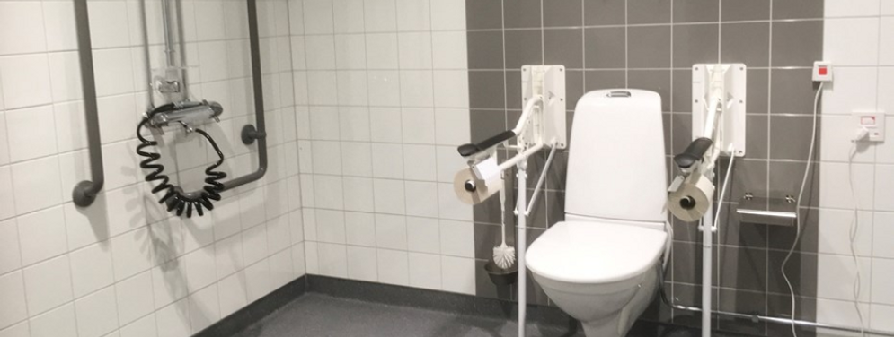 Toalett på avdelning 80.