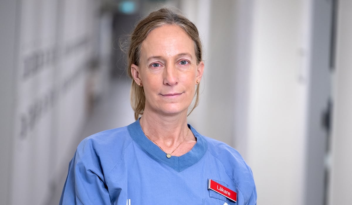 Forskaren Charlotte Thålin, forskar på IgA-antikroppar. 