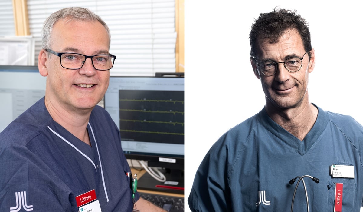 Mattias Ekström och Rickard Linder.