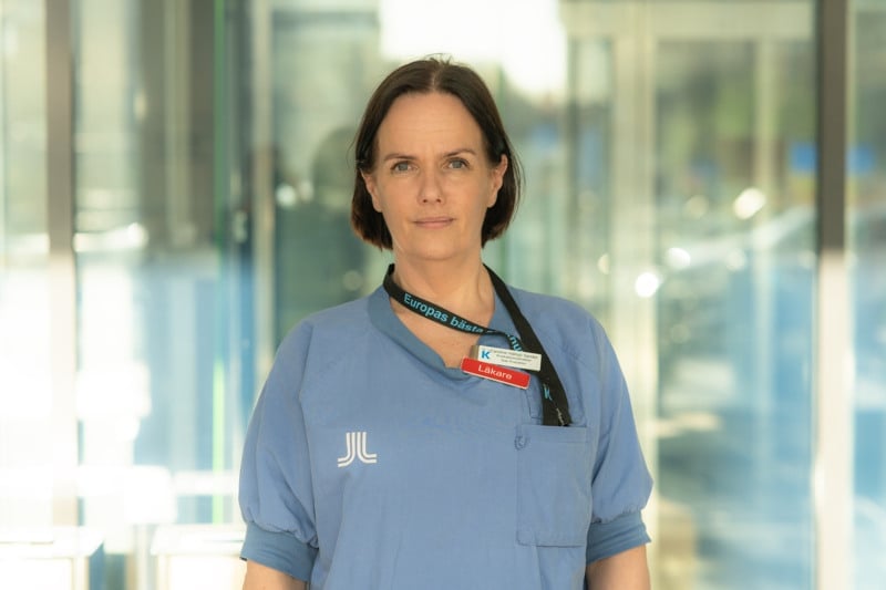 Foto på Caroline Hällsjö Sander.