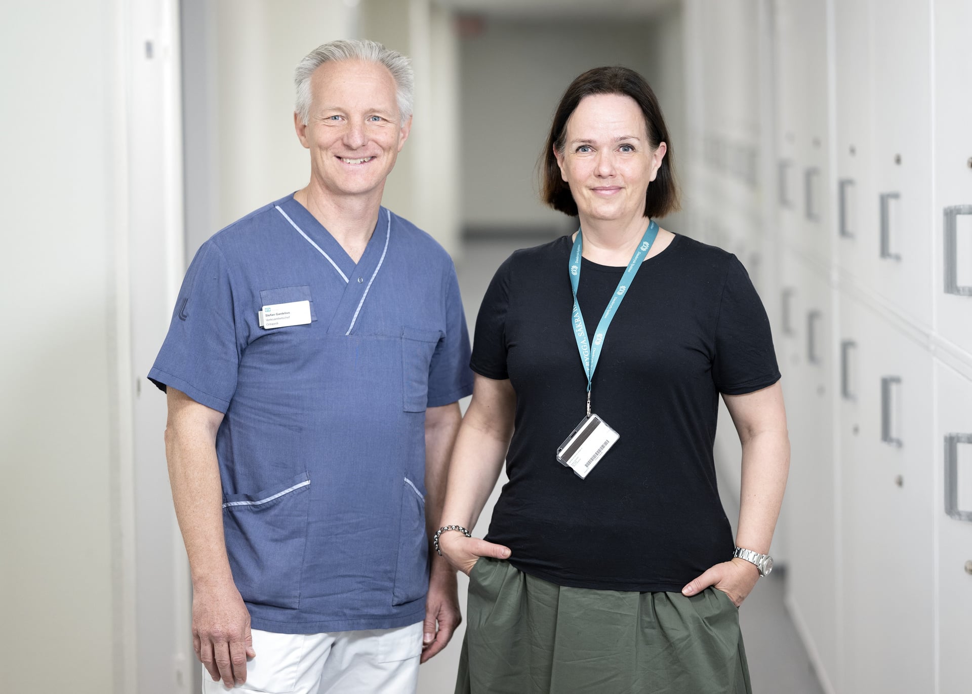 Stefan Gantelius, Caroline Hällsjö Sander