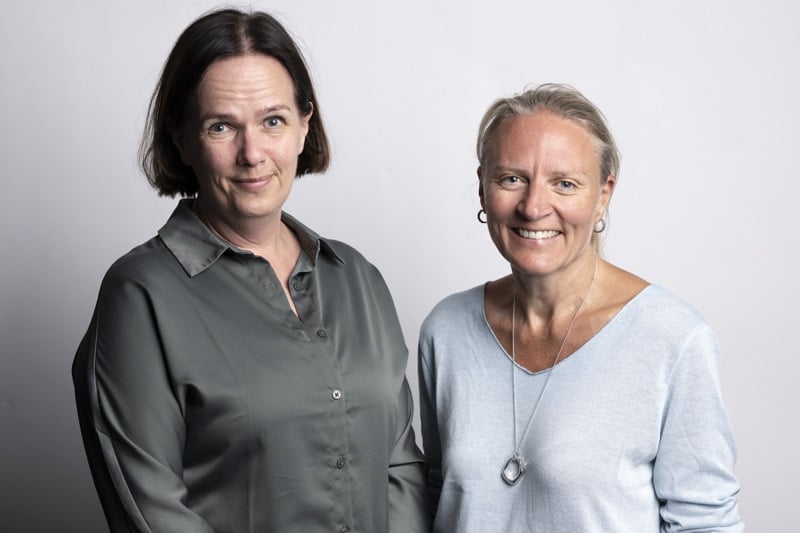 Caroline Hällsjö Sander och Helena Kopp Kallner